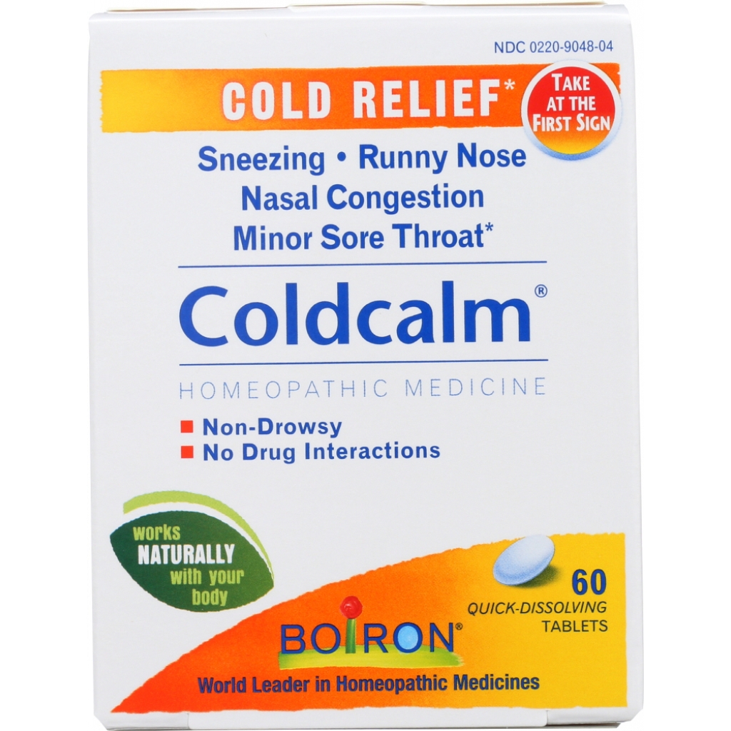 Coldcalm Homeopathic Cold Relief - 60 Tablets