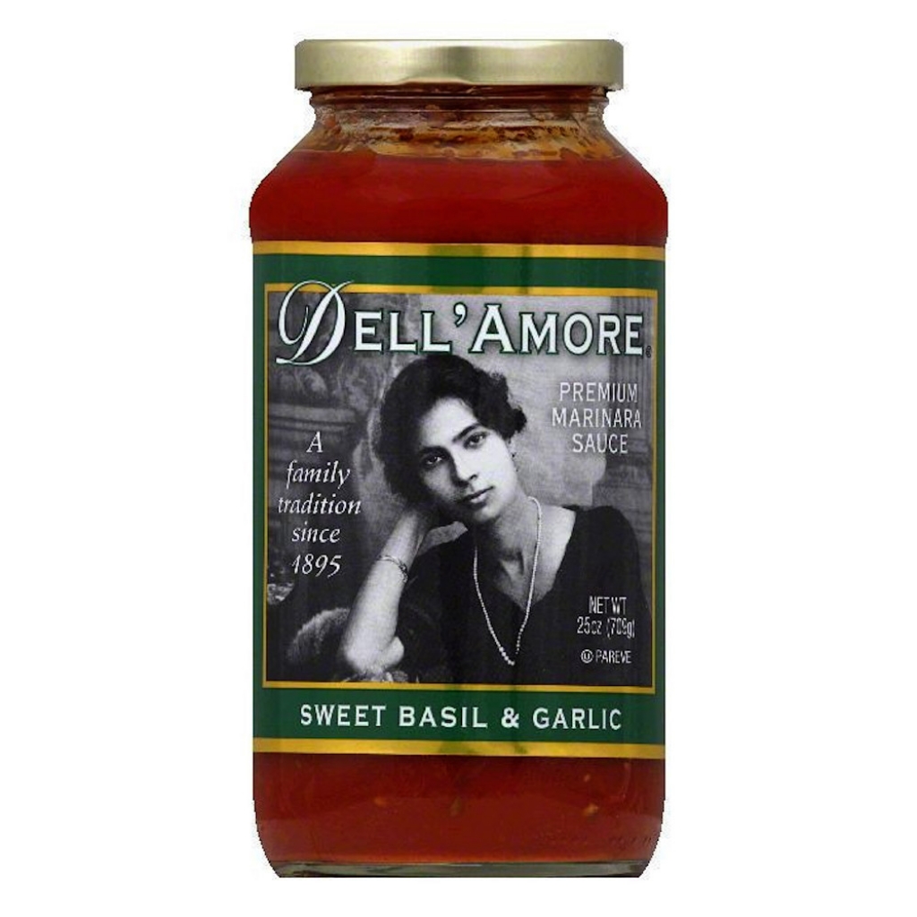 Sweet Basil and Garlic Marinara Sauce - 25 oz