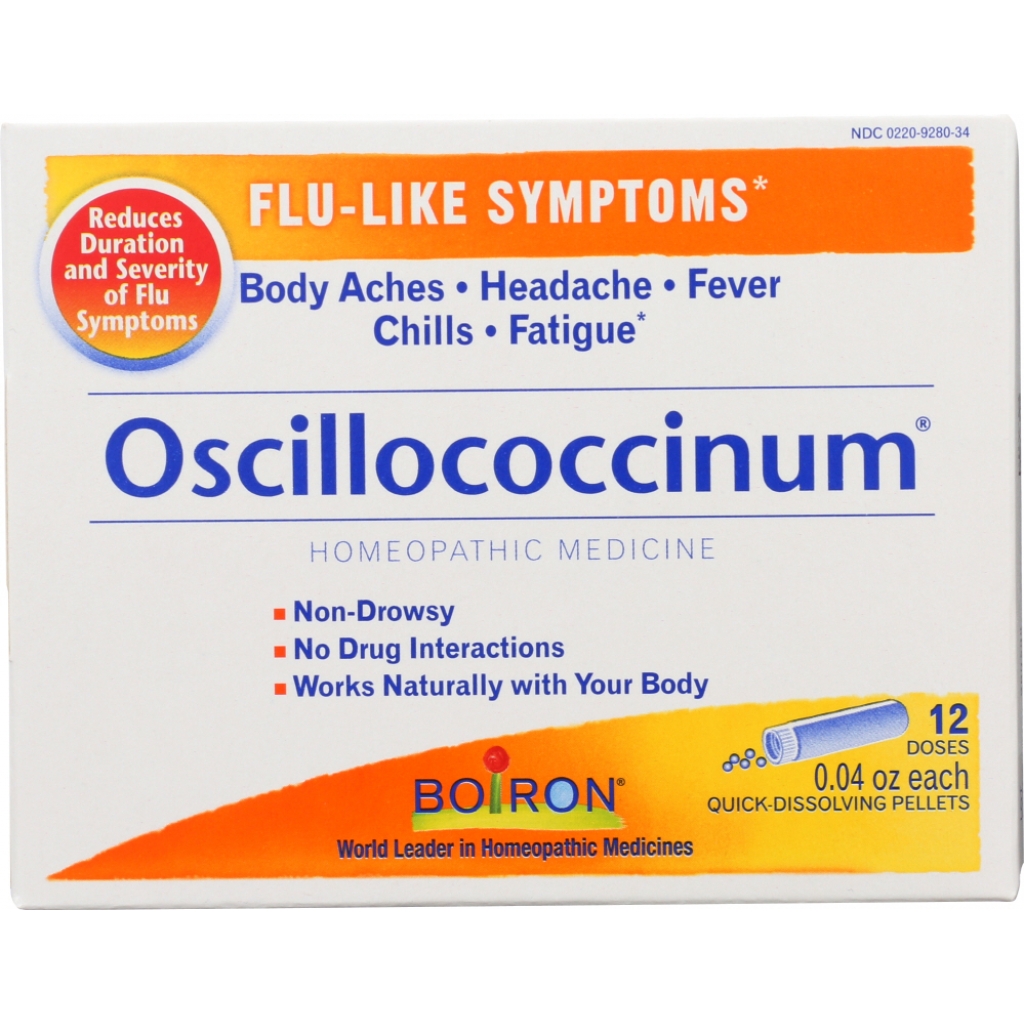 Oscillococcinum Homeopathic Flu Relief - Value Pack, 12 Doses