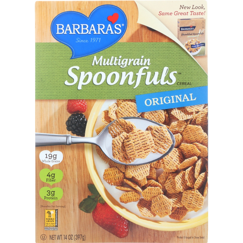 Wholesome Multigrain Spoonfuls Cereal, 14 oz