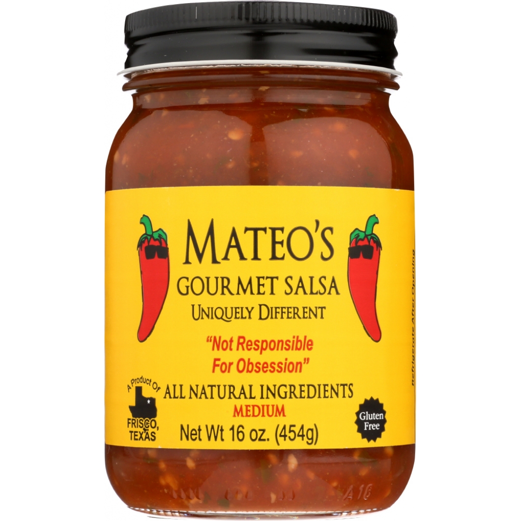 Gourmet Medium Salsa – 16 oz