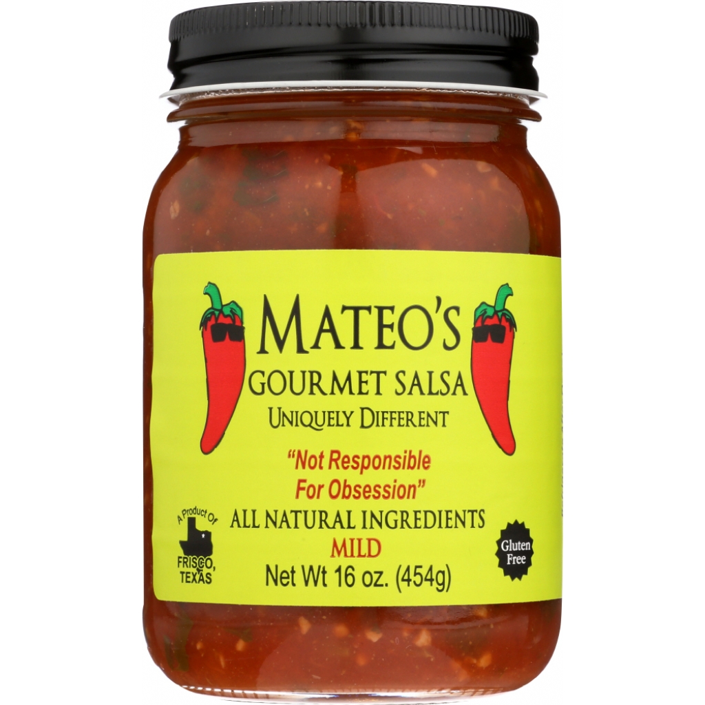 Gourmet Mild Salsa - Unique Flavor Experience, 16 oz