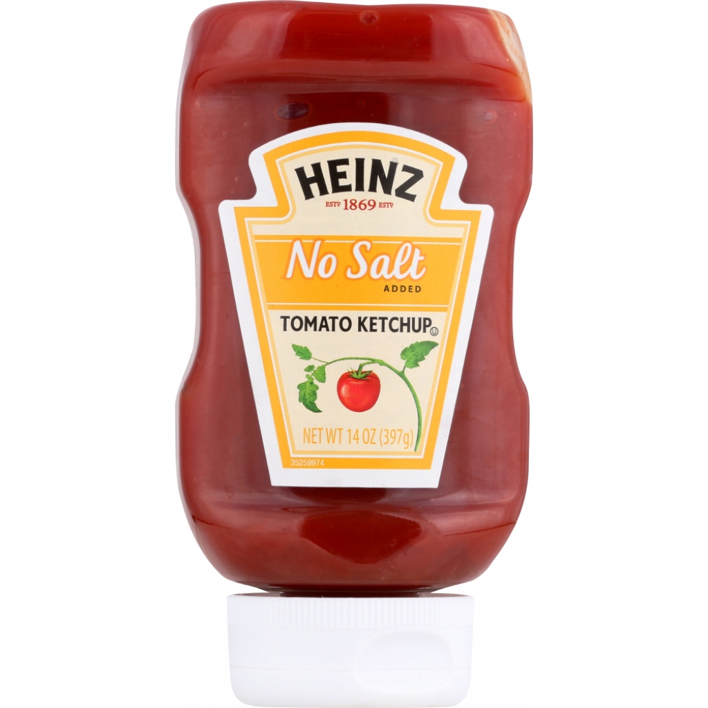 No Salt Added Tomato Ketchup - 14 oz