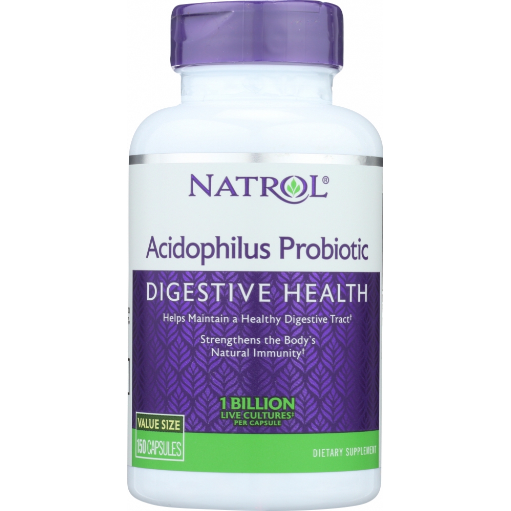 High-Quality Acidophilus Probiotic Capsules, 100 mg - 150 Count