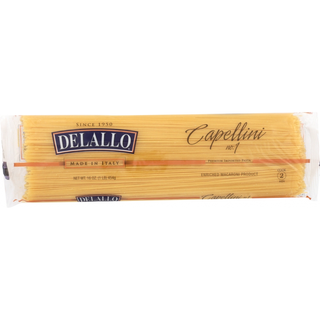 Authentic Capallini Pasta - 16 oz