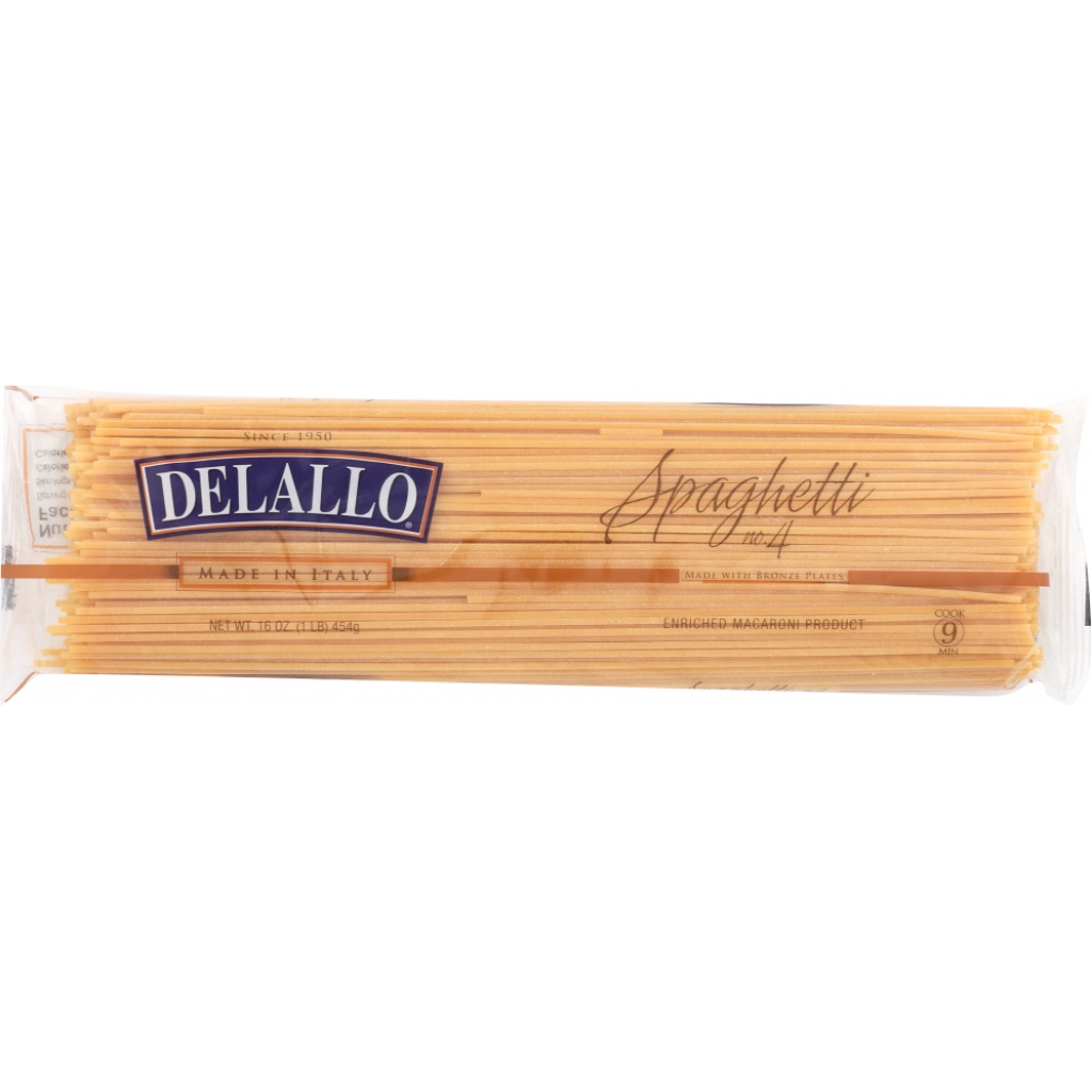 Delallo Spaghetti Pasta (16 oz)