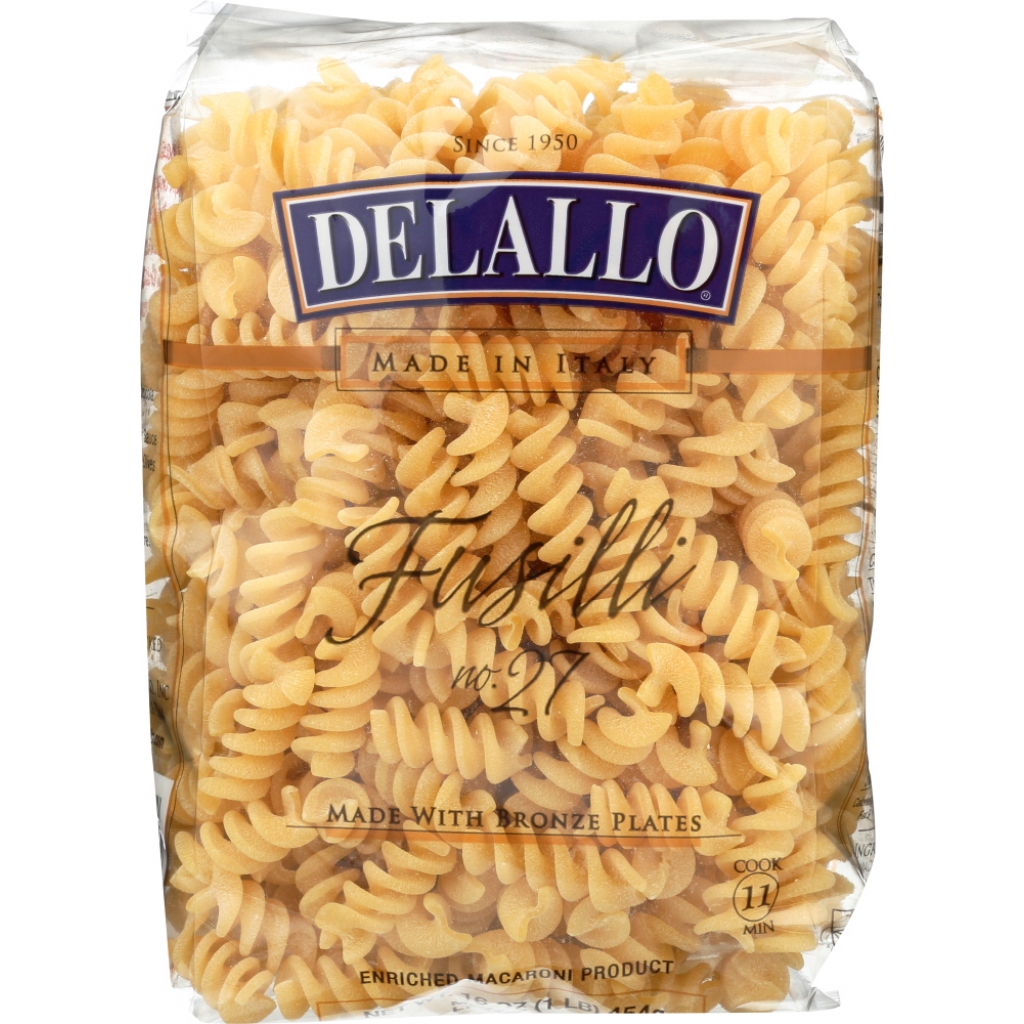 100% Italian Fusilli Pasta, 16 oz