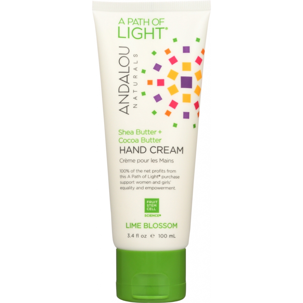 Lime Blossom Hand Lotion Cream - 3.4 oz