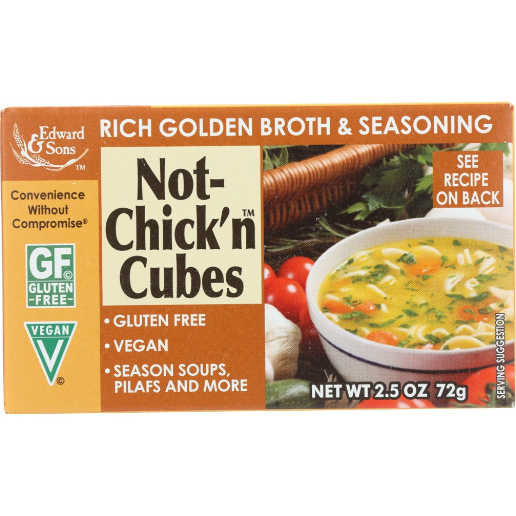 Vegetarian Not-Chick'n Bouillon Cubes, 2.5 oz