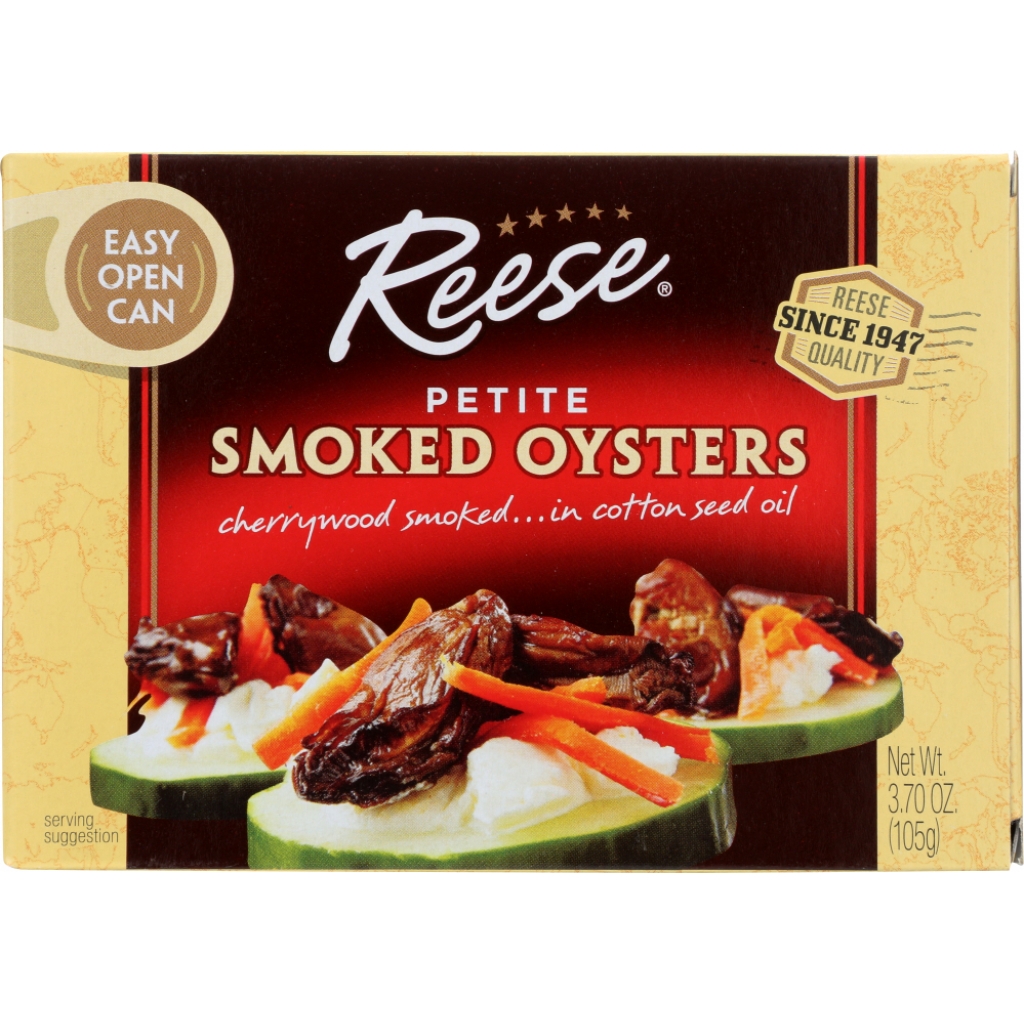 Petite Smoked Oysters - 3.7 oz