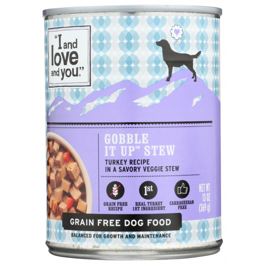 Gobble It Up Stew Dog Food Can - 13 oz