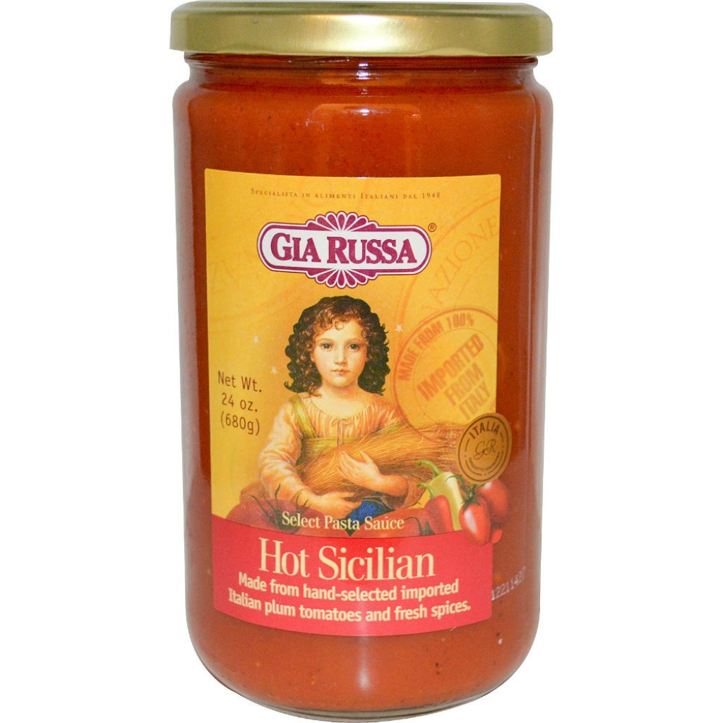 Hot Sicilian Pasta Sauce - Authentic Italian Flavor in Every Jar