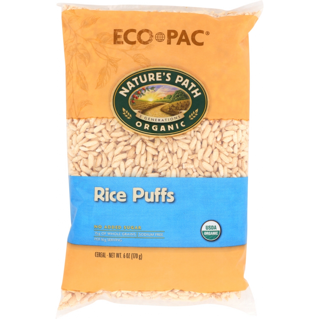 Organic Rice Puffs Cereal, 6 oz