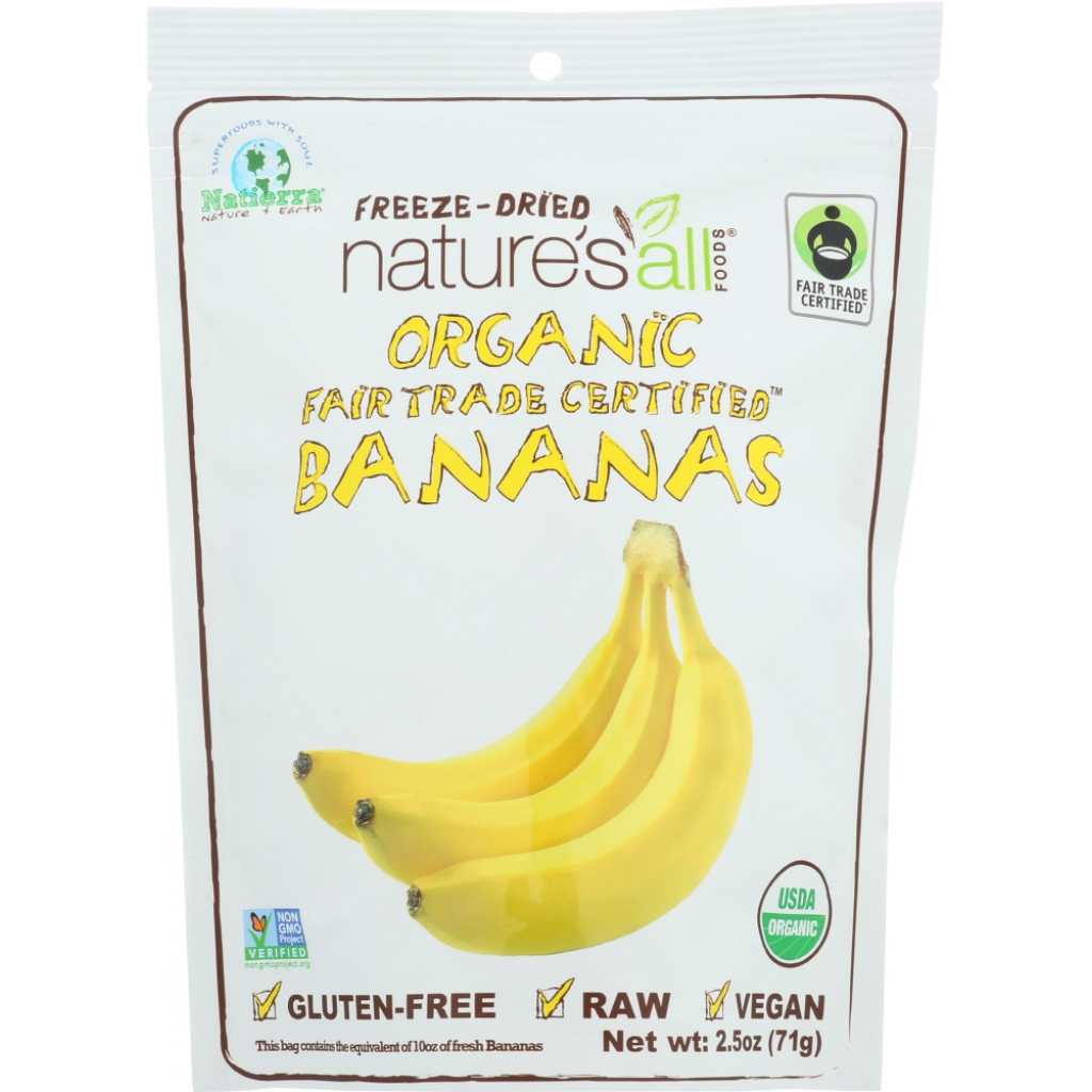 Organic Freeze-Dried Banana - 2.5 oz