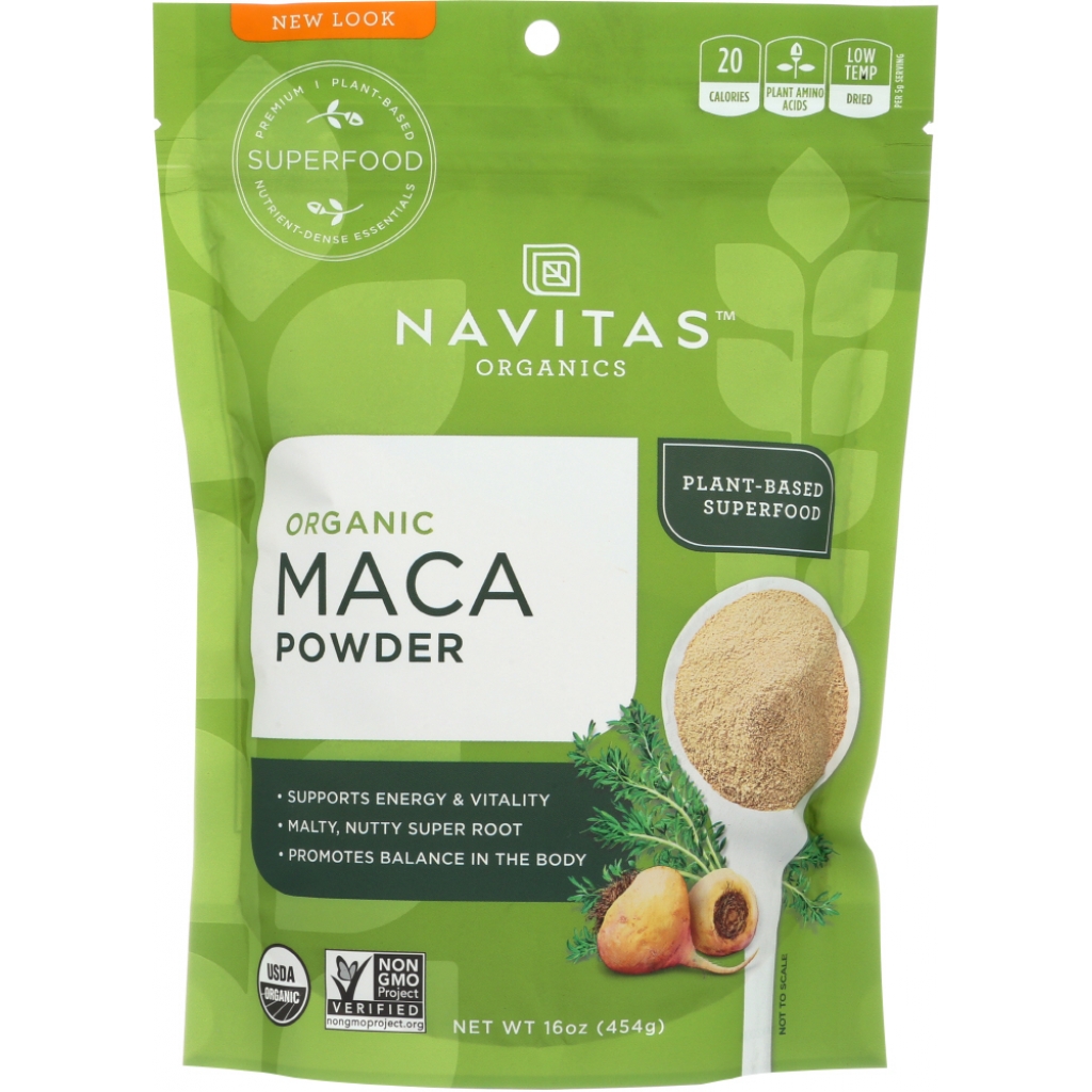 Organic Maca Powder, 16 oz