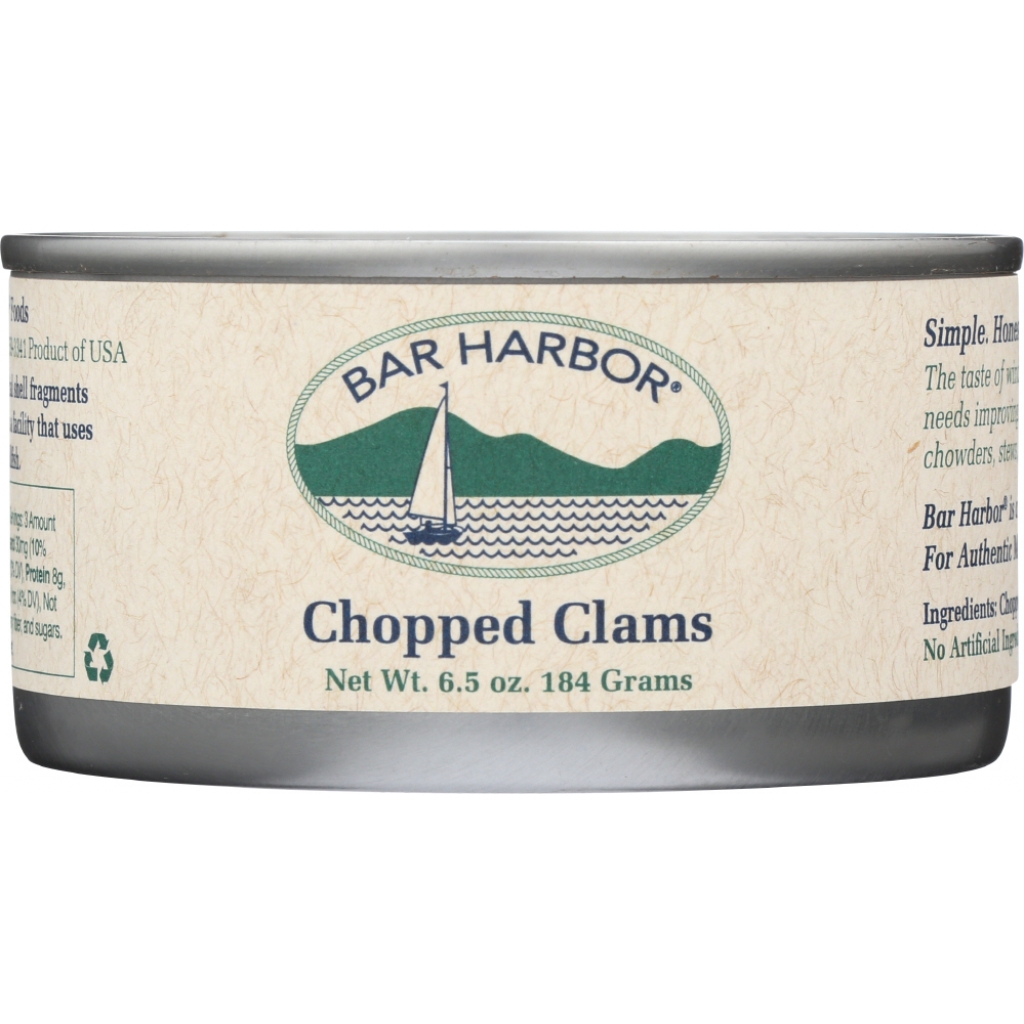 Premium All Natural Chopped Clams - 6.5 oz