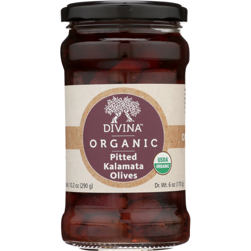 Organic Kalamata Pitted Olives - 6 oz