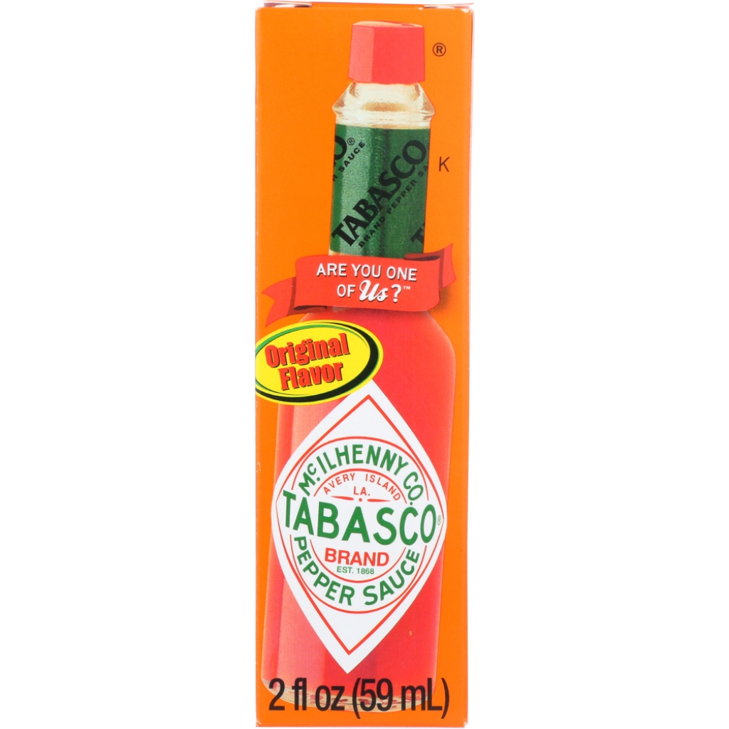 Tabasco Original Flavor Pepper Sauce - 2 oz