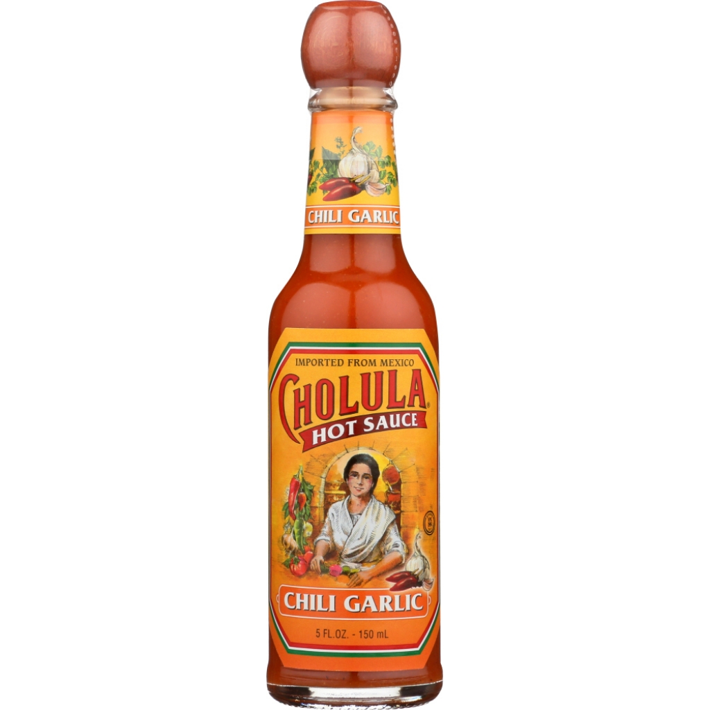 Cholula Chili Garlic Hot Sauce, 5 oz