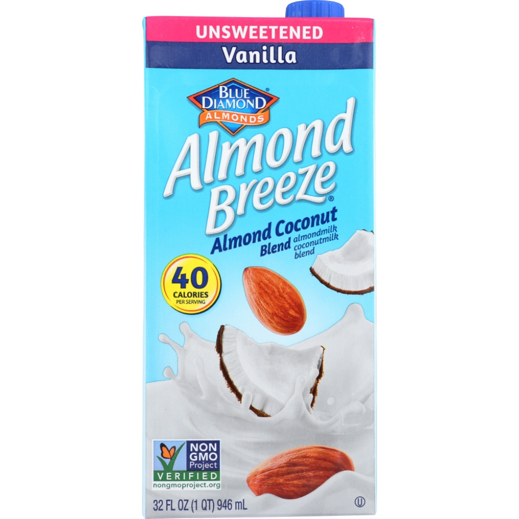 Unsweetened Vanilla Almond Breeze - Low-Calorie Milk Alternative