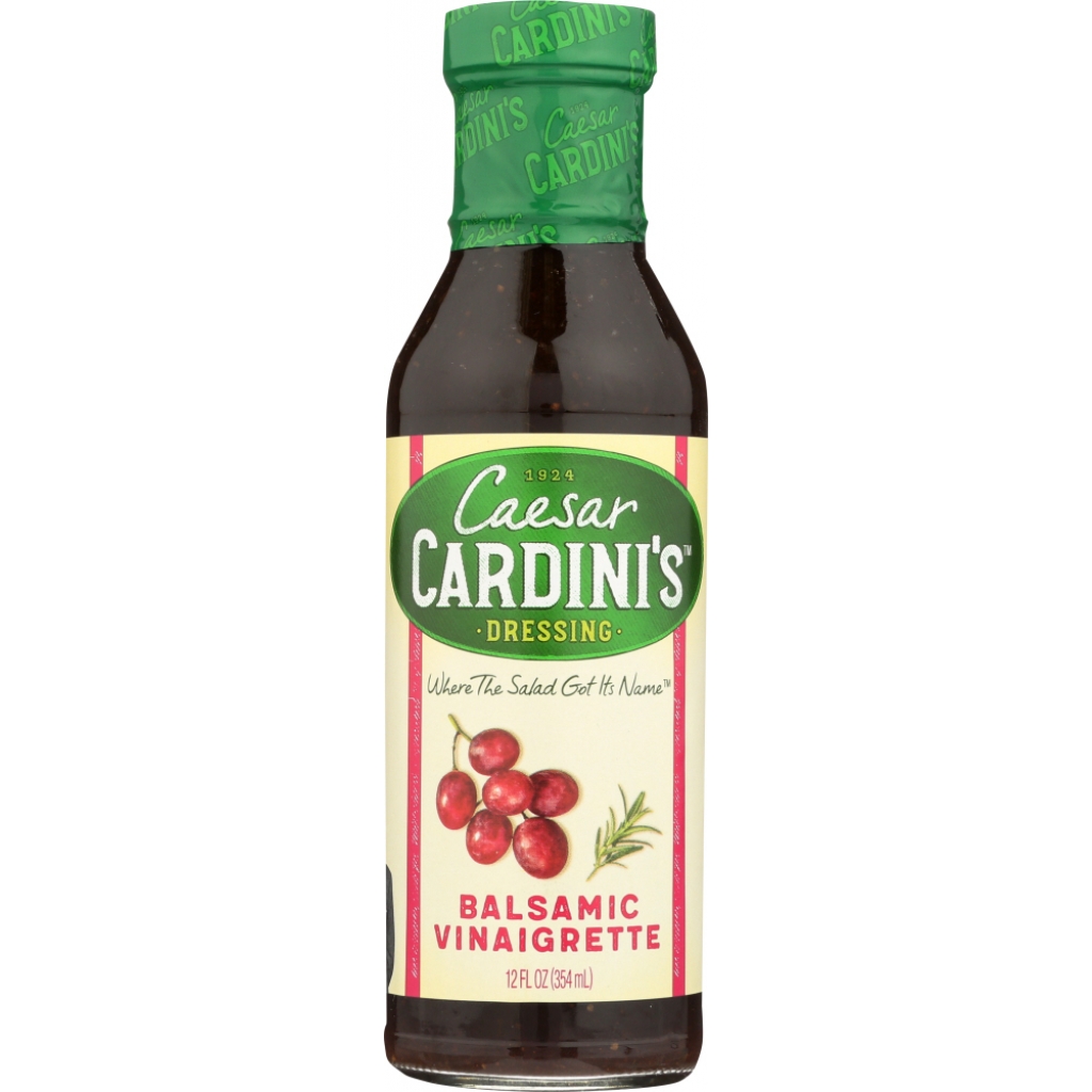 Cardini's Balsamic Vinaigrette Dressing - 12 oz