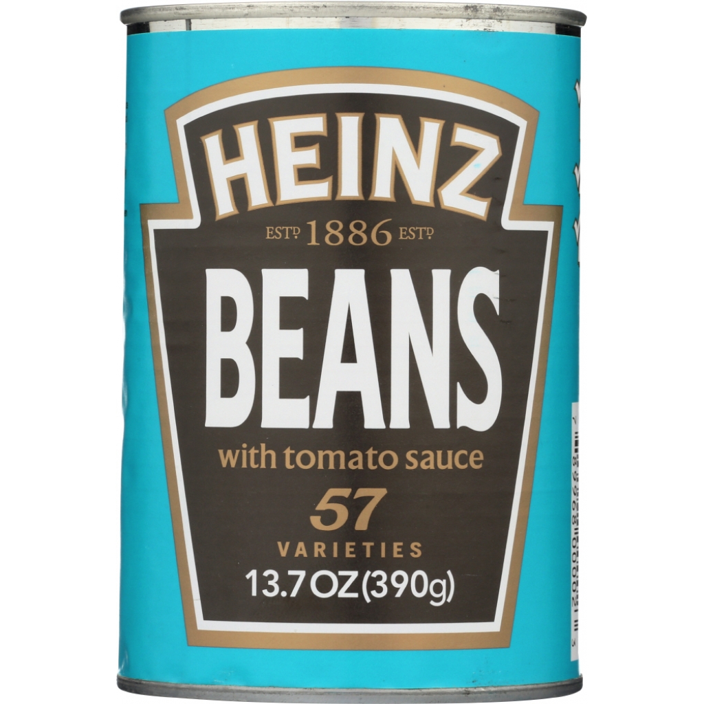 Heinz Original Beans in Tomato Sauce - 13.7 Oz