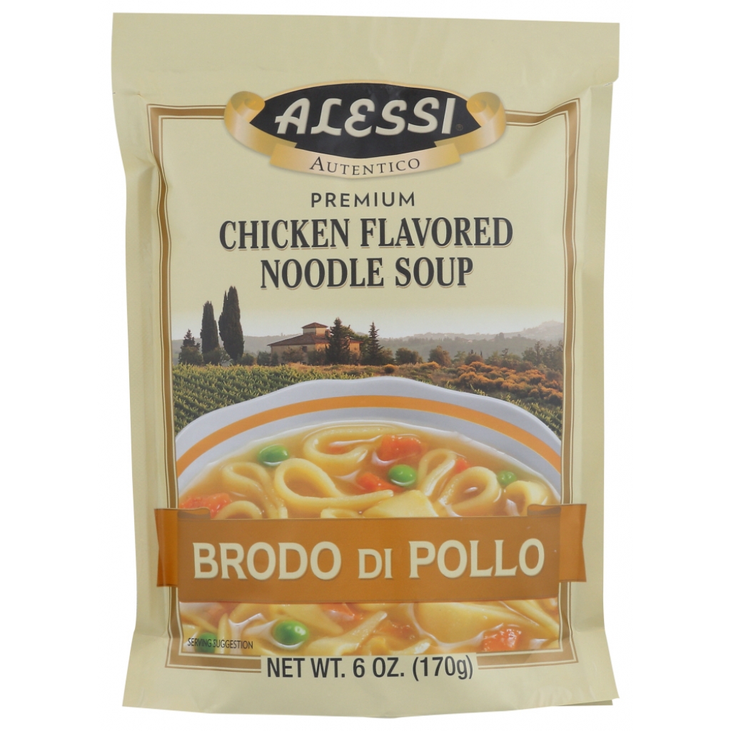 Sicilian Chicken Flavored Brodo di Pollo Noodle Soup - 6 oz