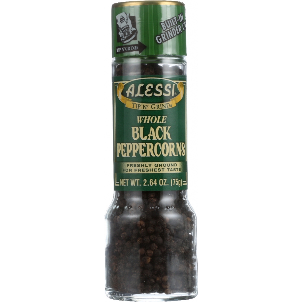 Whole Black Peppercorns - 2.64 oz