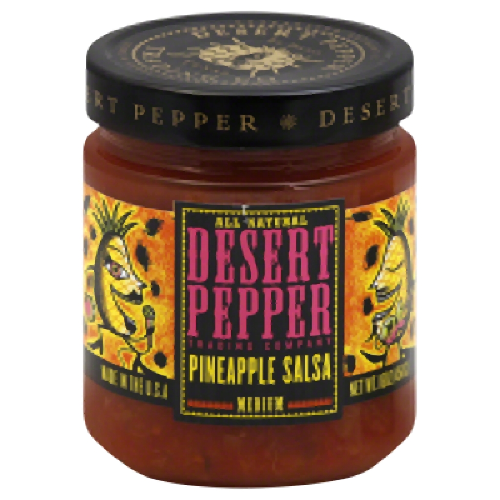 Medium Salsa with Pineapple - 16 oz