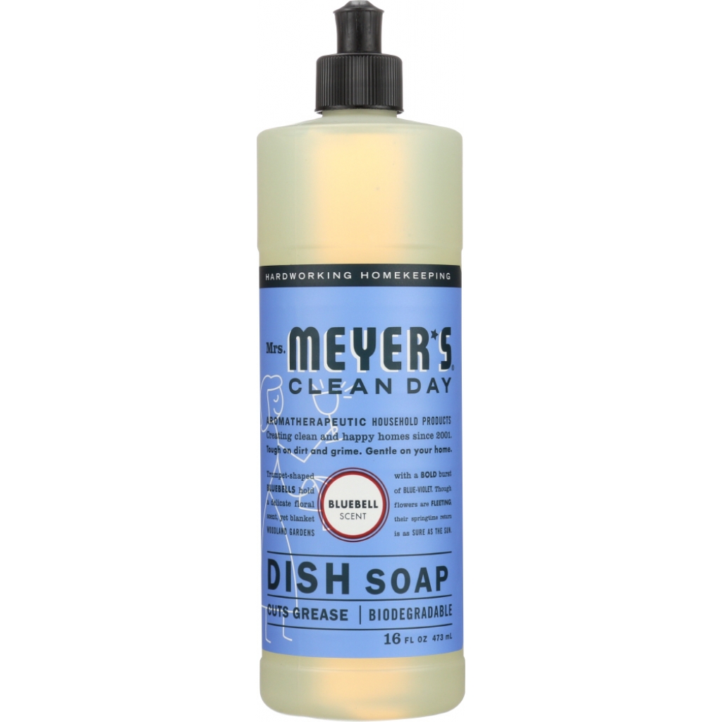 Mrs. Meyer’s Bluebell Scent Dish Soap - 16 oz