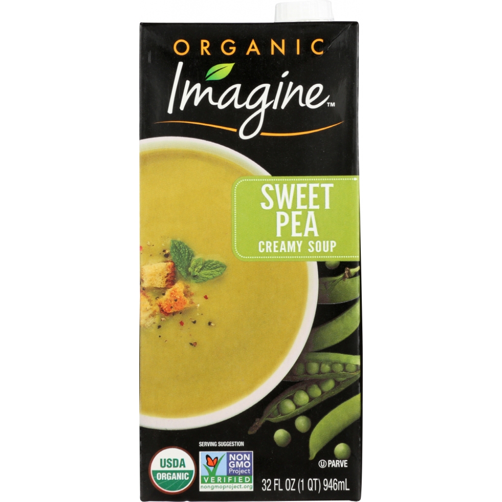 Organic Creamy Sweet Pea Soup - 32 oz