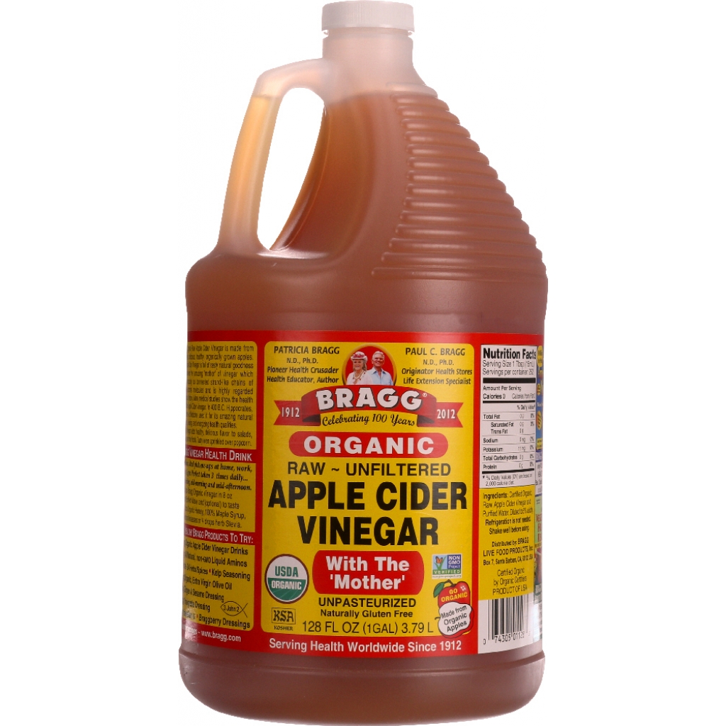 Organic Apple Cider Vinegar (1 Gallon)