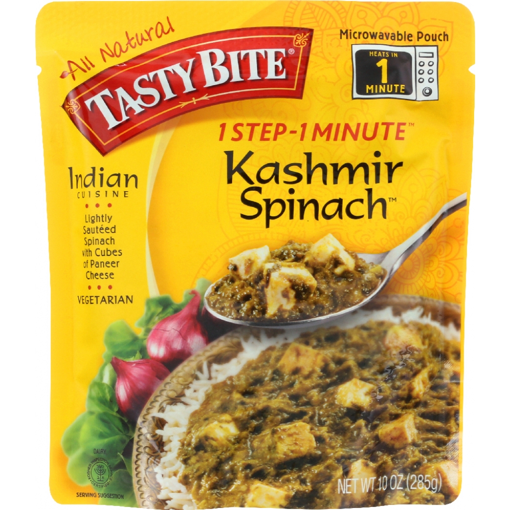 Kashmir Spinach with Paneer Cheese, 10 oz