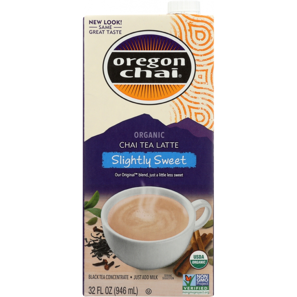 Delicious Slightly Sweet Original Chai Tea Latte Concentrate, 32 oz