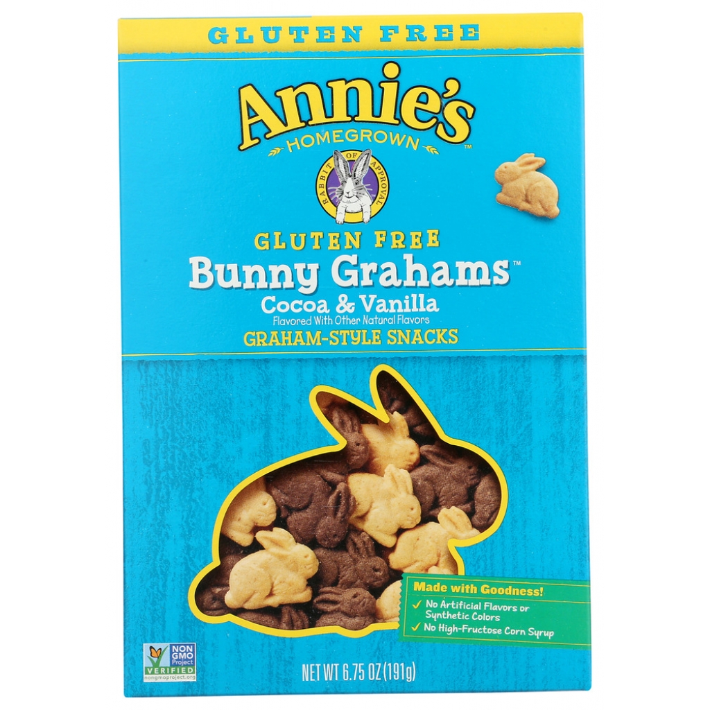 Gluten Free Cocoa and Vanilla Bunny Cookies - 6.75 oz