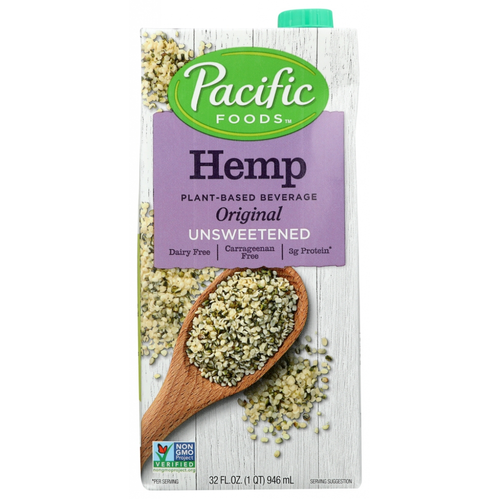 Unsweetened Hemp Beverage Original, 32 oz