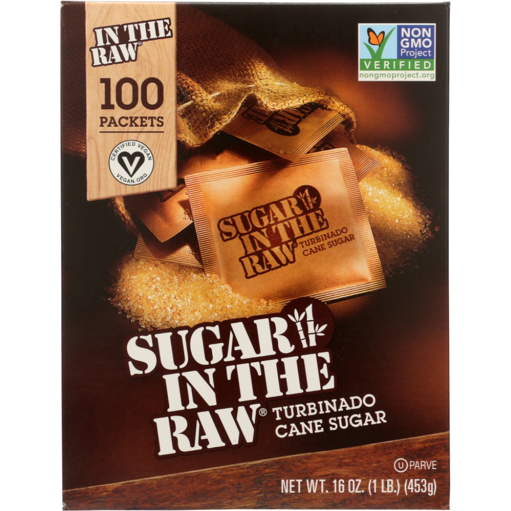 Sugar In The Raw Packets - 16 oz