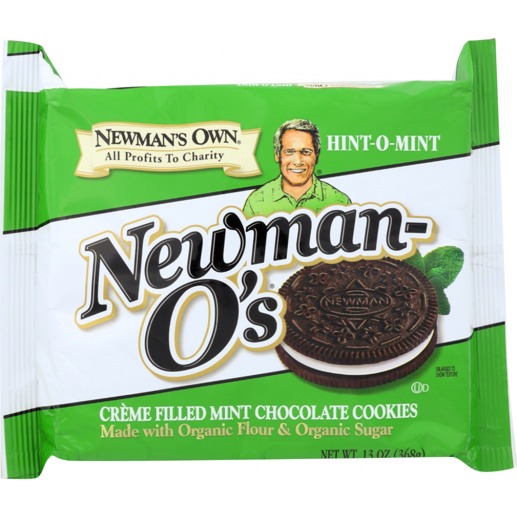 Newman's Own Mint Creme Cookies - Organic Indulgence - 13 oz