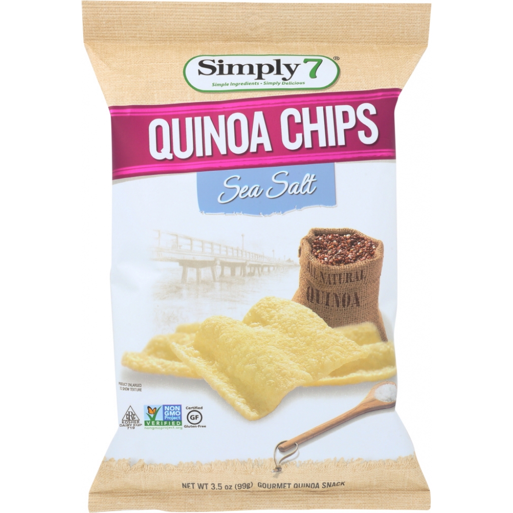 Quinoa Chips – Sea Salt Flavor, 3.5 oz