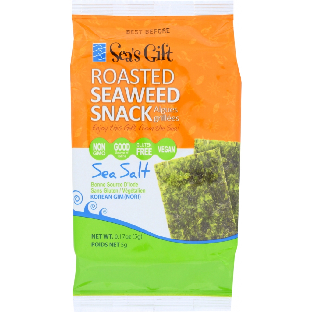 Savory Roasted Seaweed Snack, 0.17 oz