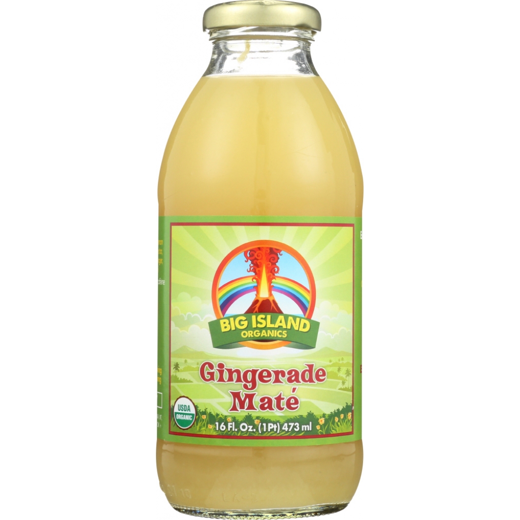 Organic Gingerade Mate Juice, 16 oz