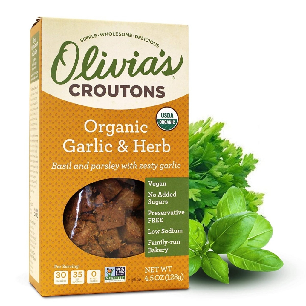 Garlic and Herb Croutons - 4.5 OZ