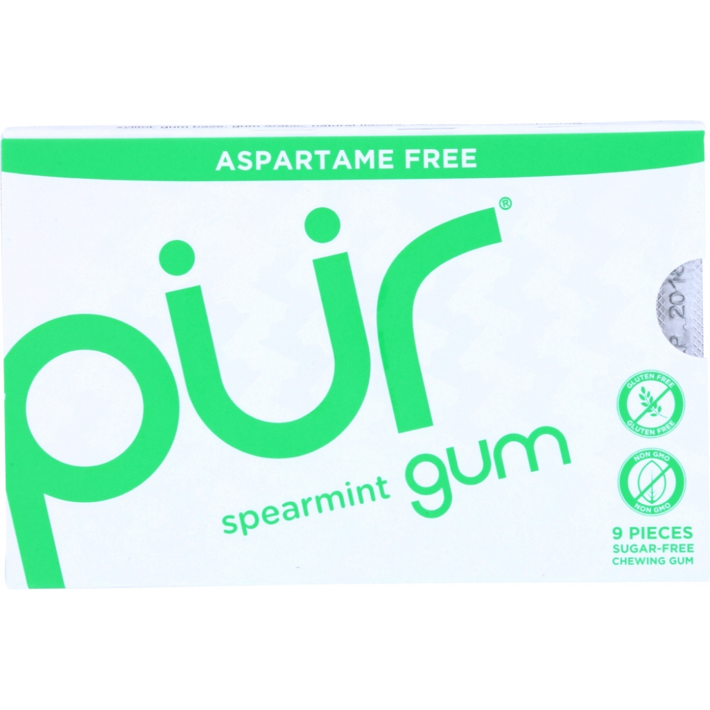 Refreshing Spearmint Gum, 9 pcs