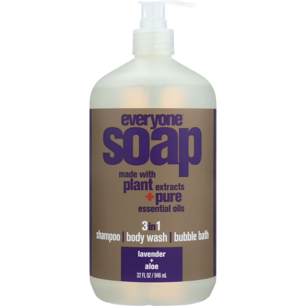 Everyone Lavender + Aloe 3-in-1 Soap - 32 fl oz