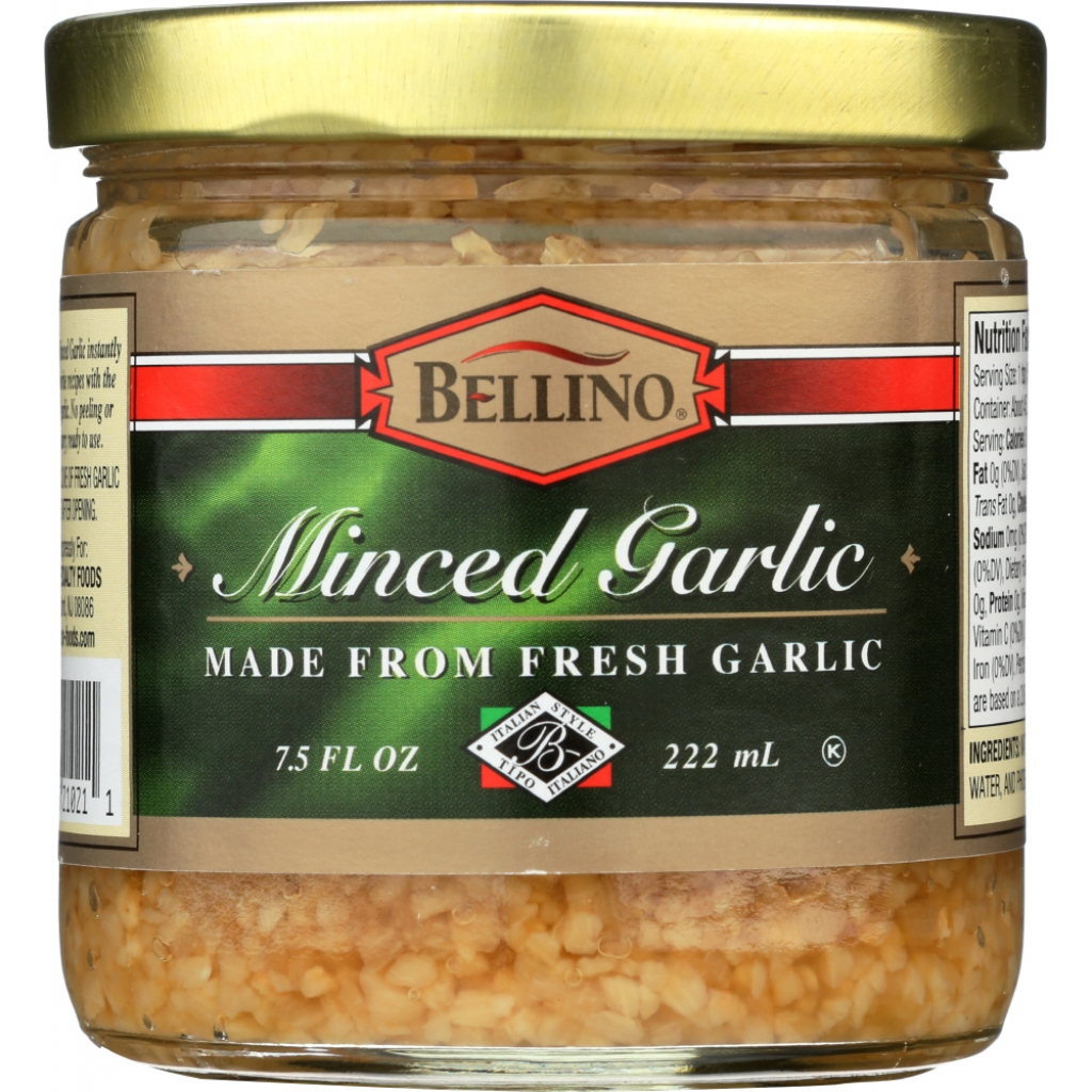 Fresh Minced Garlic - 7.5 oz