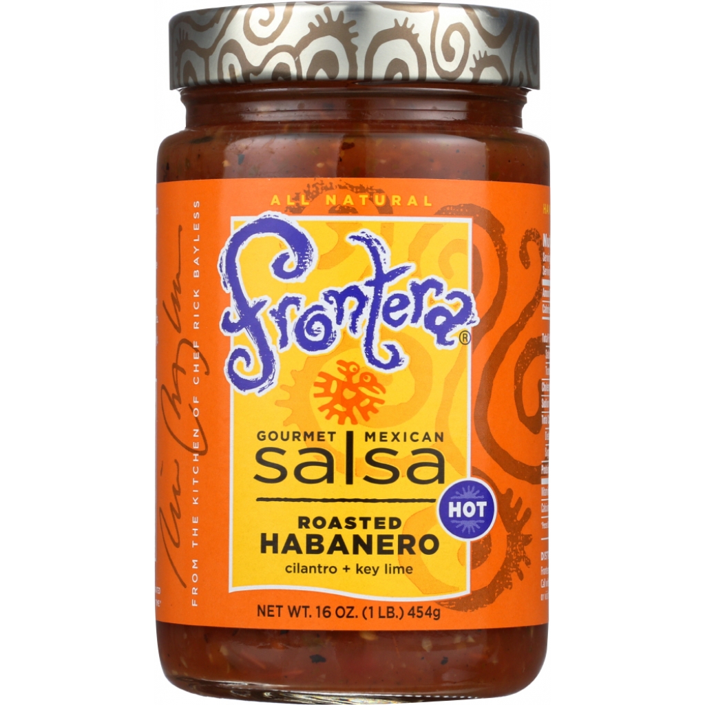 Hot Roasted Habanero Salsa - 16 oz