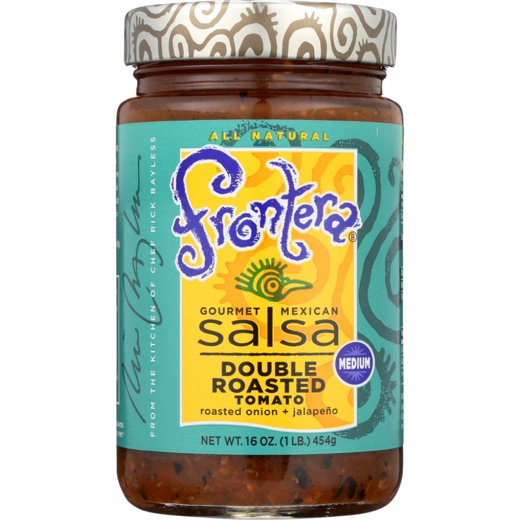 Medium Double Roasted Tomato Salsa - 16 oz