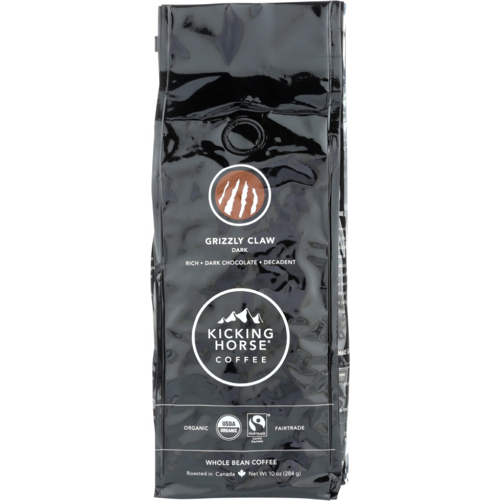 Grizzly Claw Premium Whole Bean Coffee - 10 oz