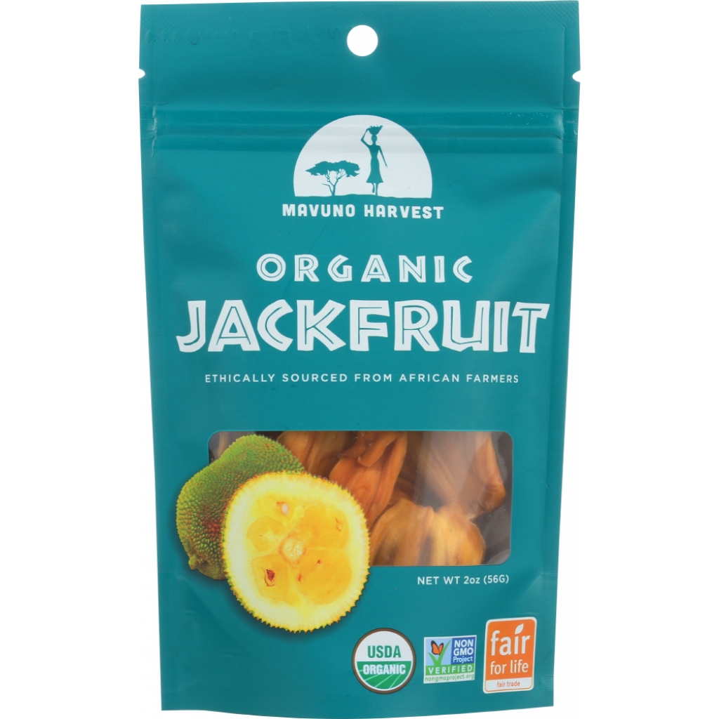 Organic Dried Jackfruit - Tropical Flavor Snack