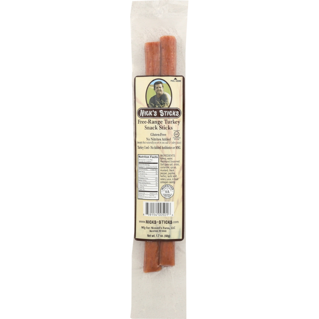 All-Natural Turkey Snack Sticks - 1.7 oz